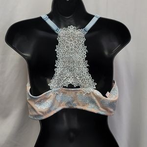 Push up racer lace back 36 D